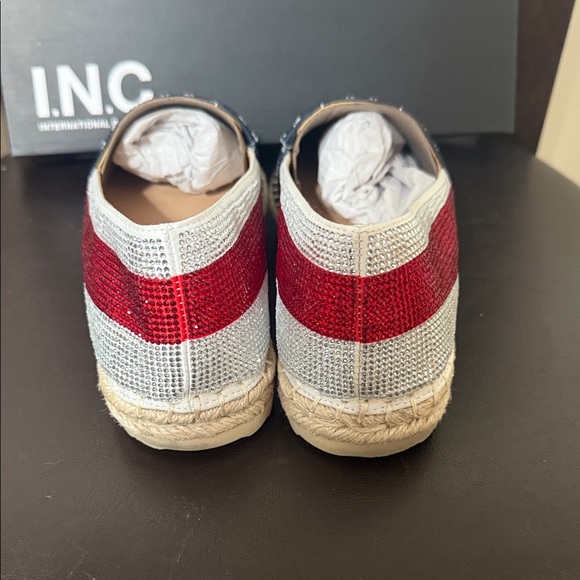 INC International Concepts Red, White, and Blue Espadrilles - Picture 6 of 7